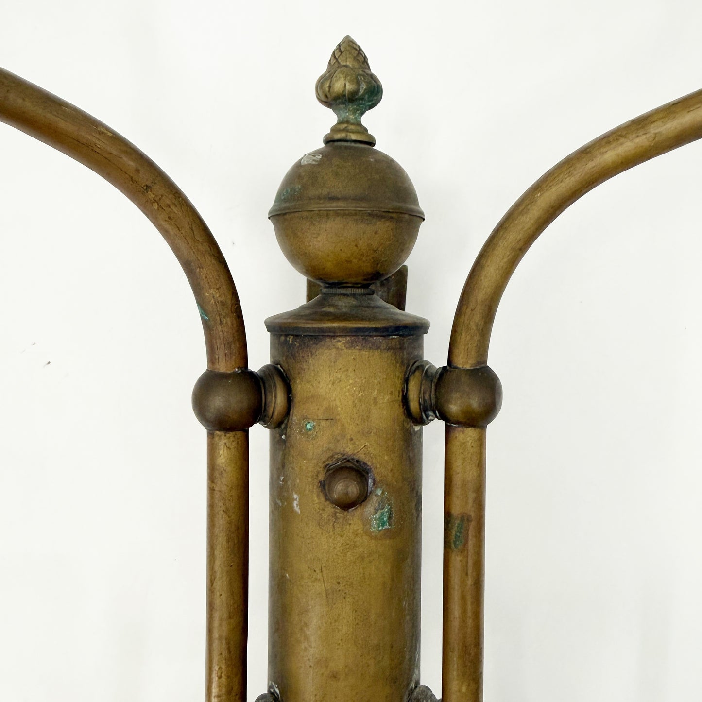 Coat & Hat Rack | vintage brass