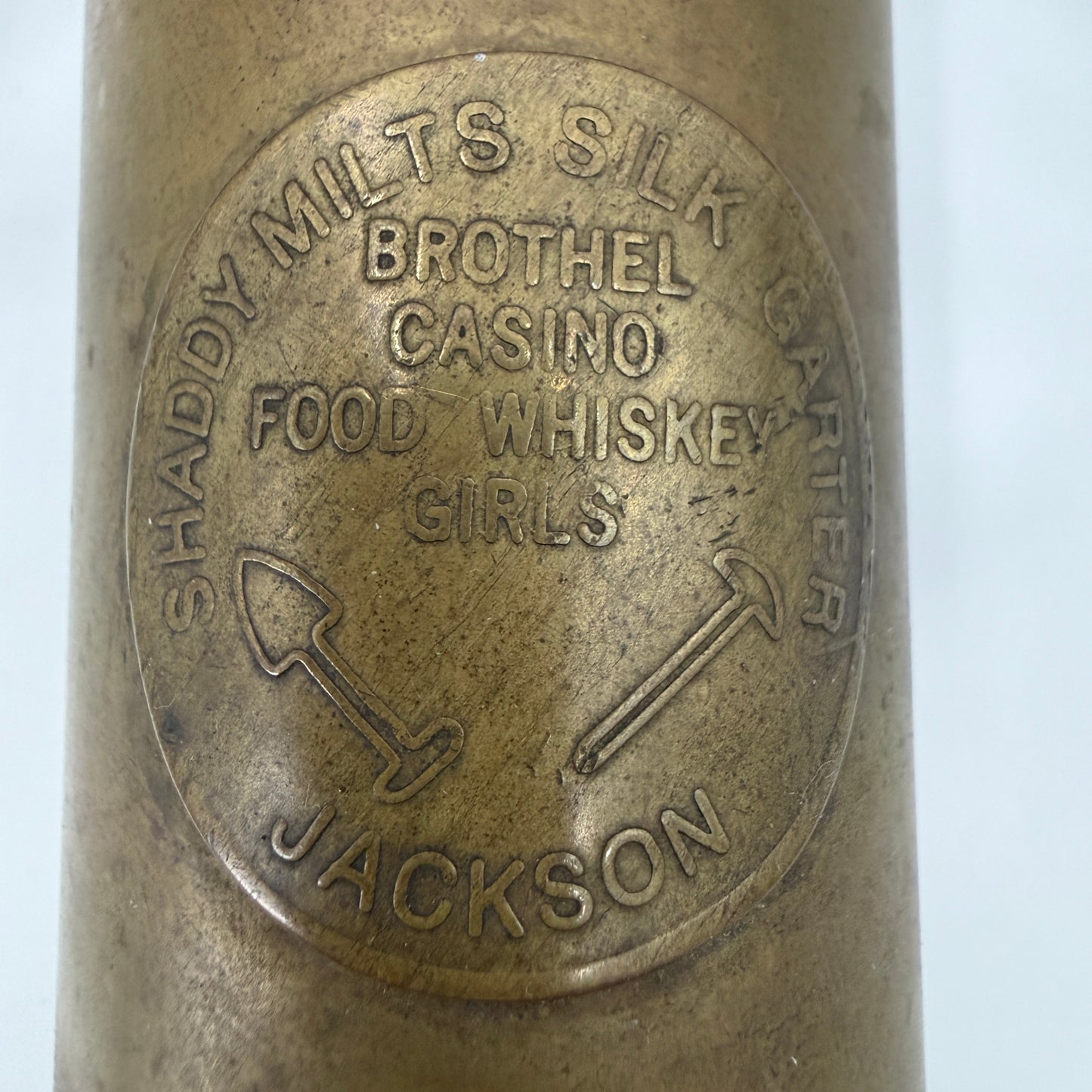 Coat & Hat Rack | vintage brass