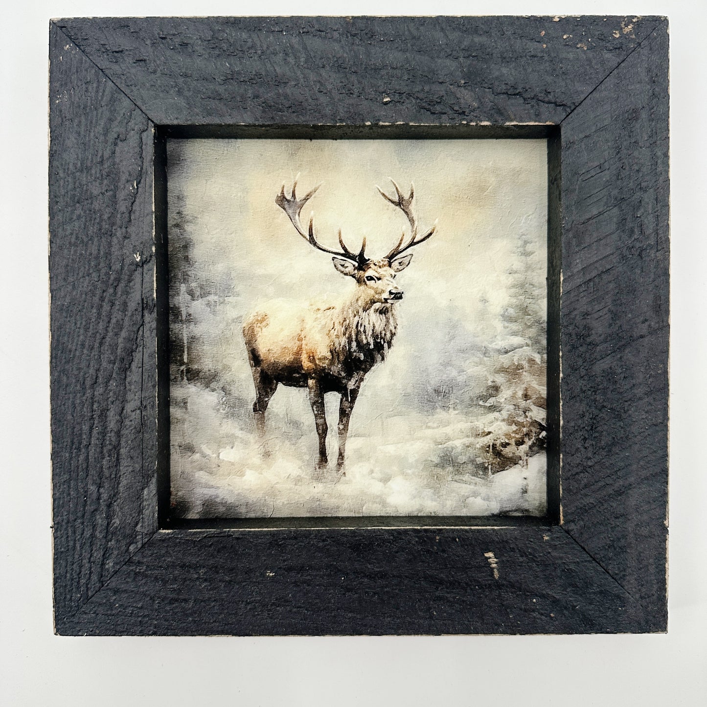 ELK | 8" x 8" framed art print