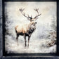 ELK | 8" x 8" framed art print