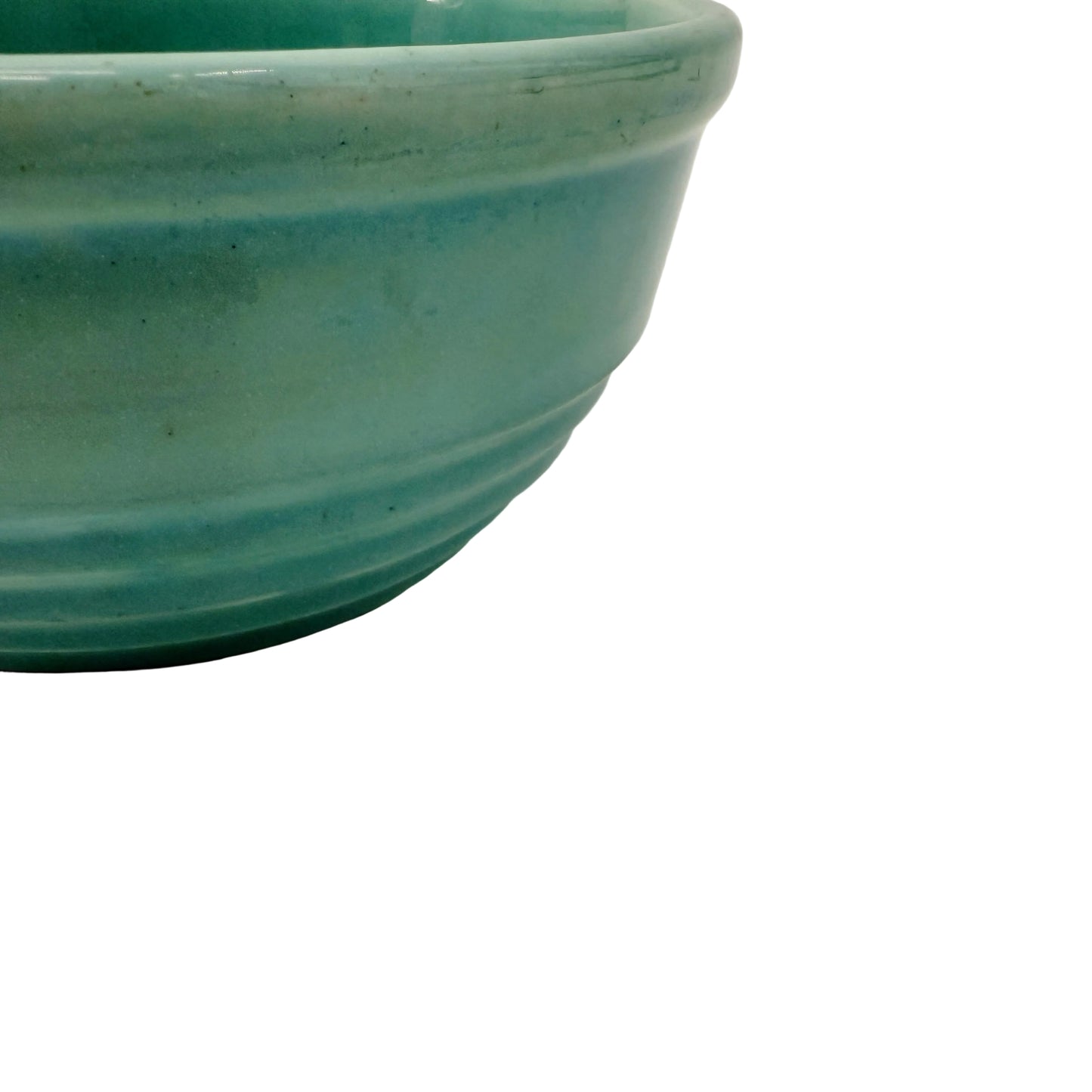 ribbed Serving Bowl | vintage pottery