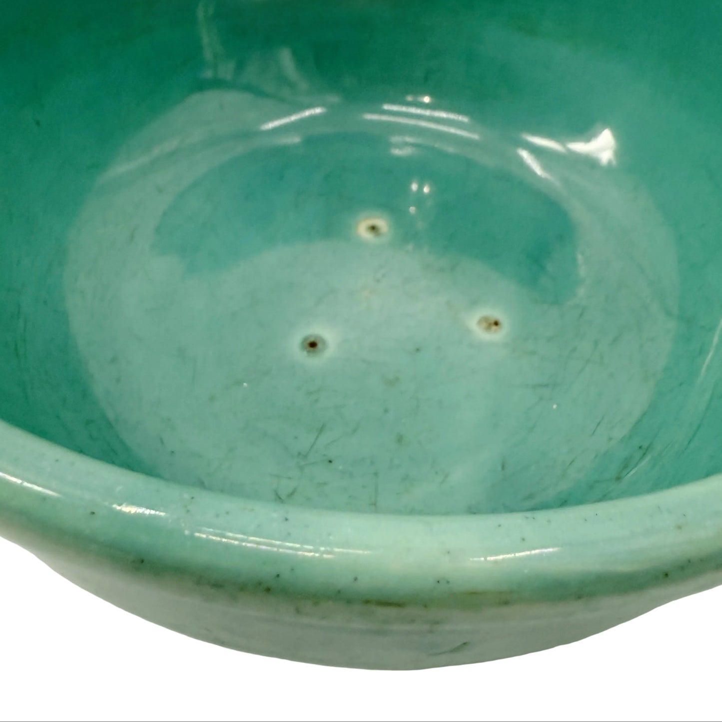 ribbed Serving Bowl | vintage pottery