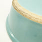 turquoise blue stoneware crock bowl | vintage pottery