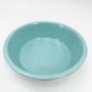 turquoise blue stoneware crock bowl | vintage pottery