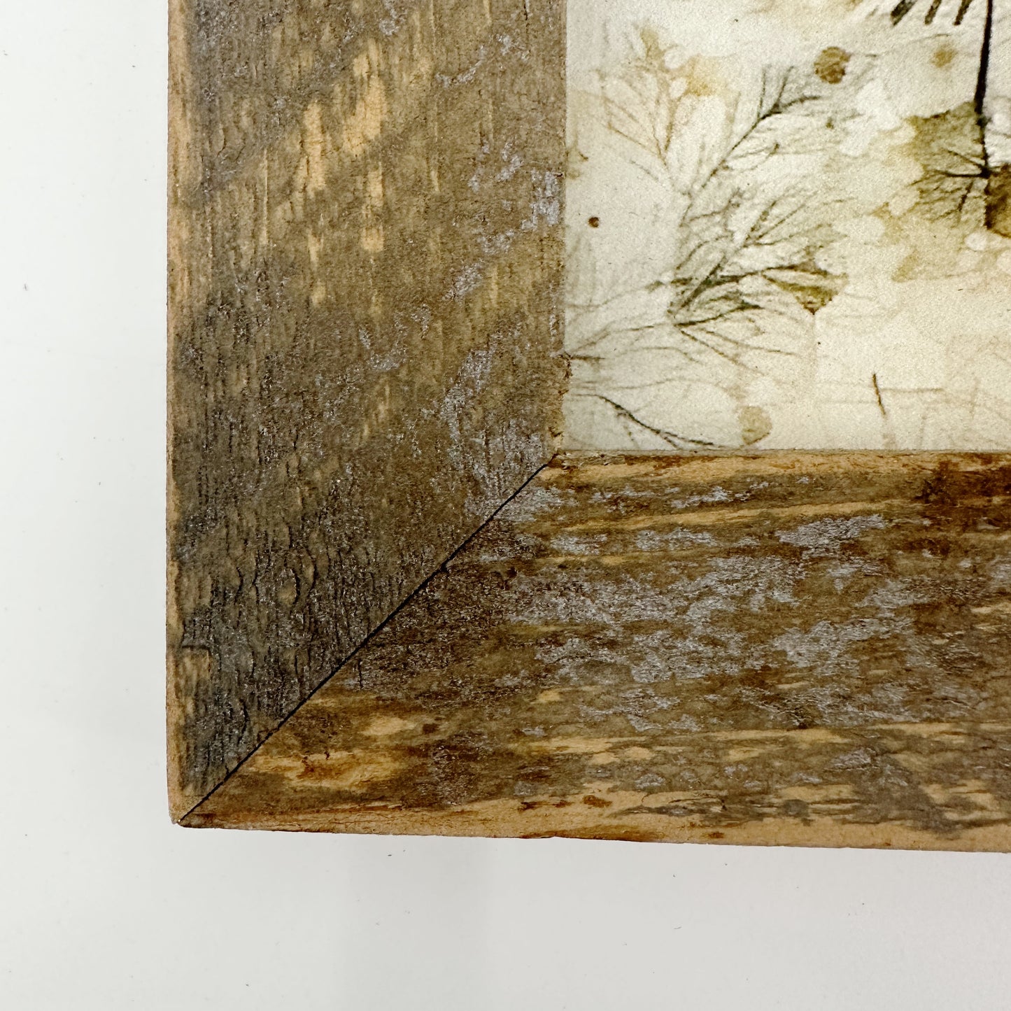 Vintage Christmas Tree | 16" x 10 framed art print